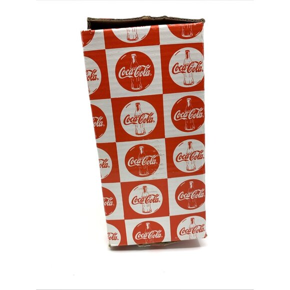 Coca-Cola Polar Bear w/Coke Bottle Figure 5.5" Tall Christmas 1997 Town Square - Picture 13 of 16